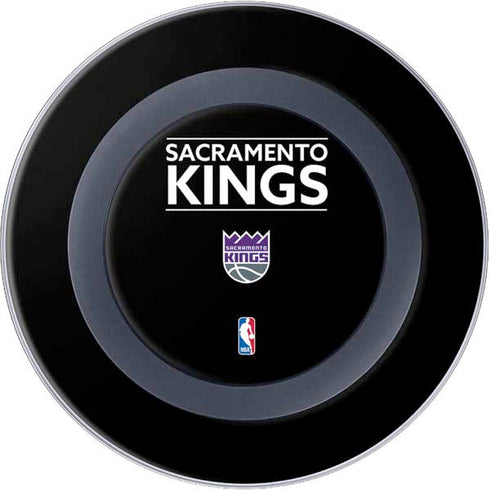 NBA Sacramento Kings Standard - Black Wireless Charger Skin
