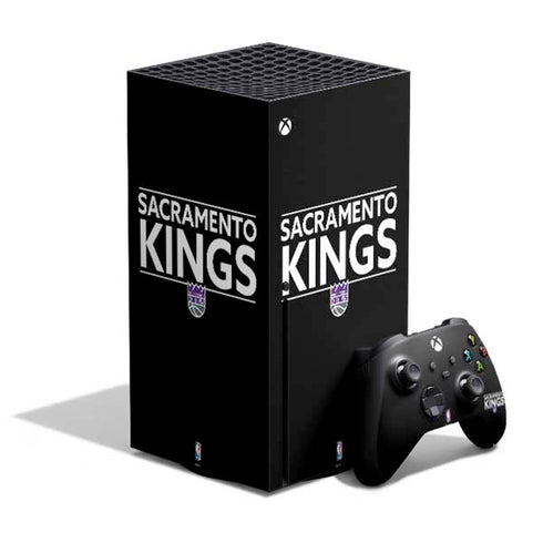 NBA Sacramento Kings Standard - Black Xbox Series X Skins