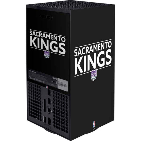 NBA Sacramento Kings Standard - Black XBox Series X Digital Edition Bundle Skin