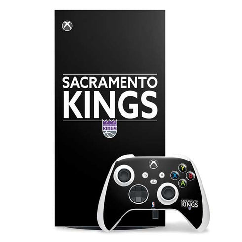 NBA Sacramento Kings Standard - Black Xbox Series X Skins