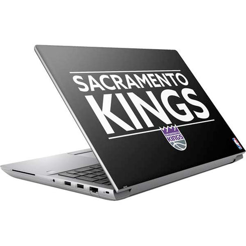 NBA Sacramento Kings Standard - Black HP ZBook Fury 16 G10 Skin