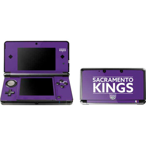 NBA Sacramento Kings Standard - Purple 3DS (2011) Skin