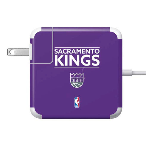 NBA Sacramento Kings Standard - Purple 85W Power Adapter (15 and 17 inch MacBook Pro Charger) Skin