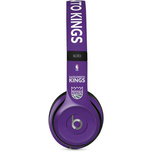 NBA Sacramento Kings Standard - Purple Beats Solo 2 Wired Skin