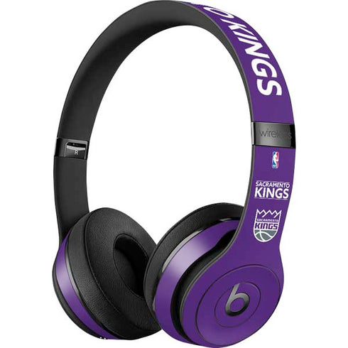 NBA Sacramento Kings Standard - Purple Beats Solo 3 Wireless Skin