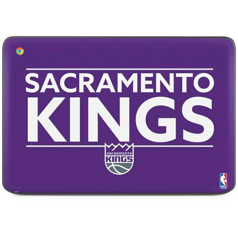 NBA Sacramento Kings Standard - Purple HP Chromebook Skin