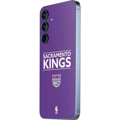 NBA Sacramento Kings Standard - Purple Galaxy A35 5G Skin