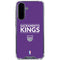 NBA Sacramento Kings Standard - Purple Galaxy A36 5G Clear Case