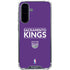 NBA Sacramento Kings Standard - Purple Galaxy A36 5G Clear Case