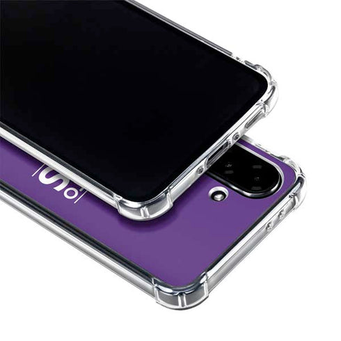 NBA Sacramento Kings Standard - Purple Galaxy A36 5G Clear Case