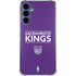 NBA Sacramento Kings Standard - Purple Galaxy A55 5G Clear Case