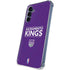 NBA Sacramento Kings Standard - Purple Galaxy A55 5G Clear Case
