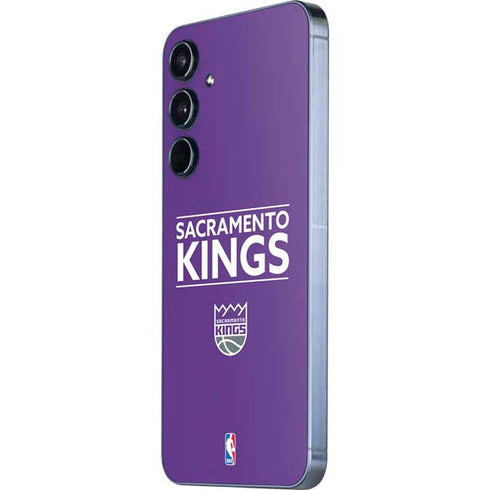 NBA Sacramento Kings Standard - Purple Galaxy A55 5G Skin