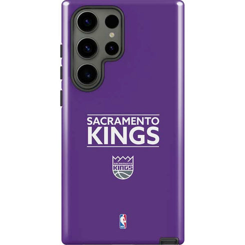 NBA Sacramento Kings Standard - Purple Galaxy S23 Ultra Pro Case