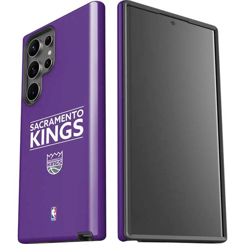 NBA Sacramento Kings Standard - Purple Galaxy S23 Ultra Pro Case