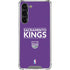 NBA Sacramento Kings Standard - Purple Galaxy S24 FE Clear Case