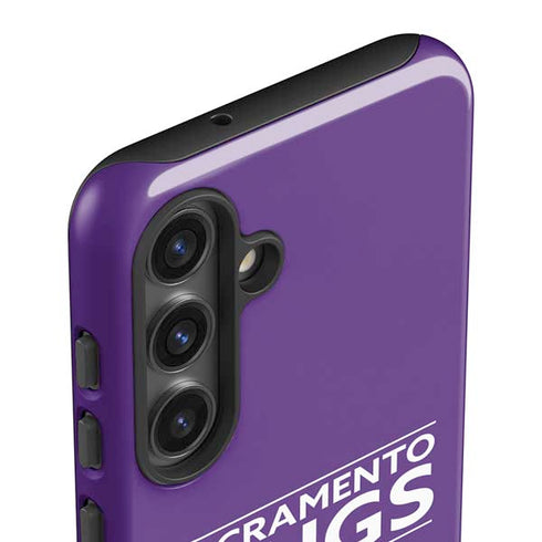 NBA Sacramento Kings Standard - Purple Galaxy S25 Plus Impact Case