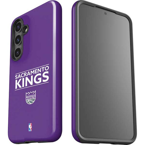 NBA Sacramento Kings Standard - Purple Galaxy S25 Plus Impact Case