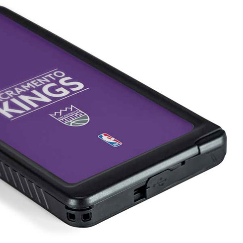 NBA Sacramento Kings Standard - Purple Galaxy S24 Ultra Waterproof Case