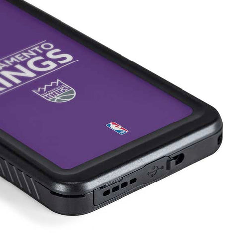 NBA Sacramento Kings Standard - Purple Galaxy S24 Waterproof Case