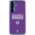 NBA Sacramento Kings Standard - Purple Galaxy S25 Plus Clear Case
