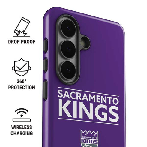 NBA Sacramento Kings Standard - Purple Galaxy S26 Impact Case