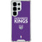 NBA Sacramento Kings Standard - Purple Galaxy S26 Ultra Clear Case