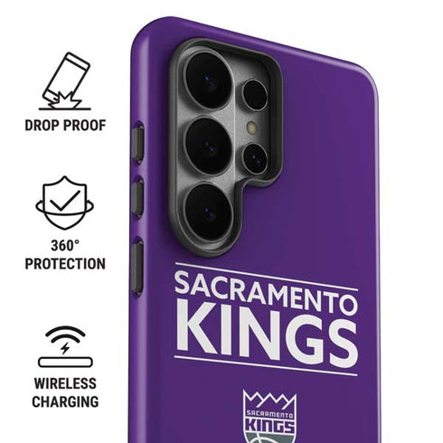 NBA Sacramento Kings Standard - Purple Galaxy S26 Ultra Impact Case