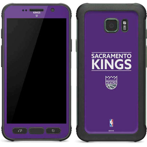 NBA Sacramento Kings Standard - Purple Galaxy S7 Active Skin