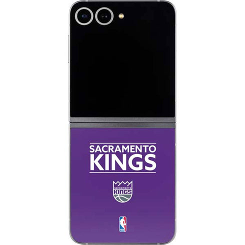 NBA Sacramento Kings Standard - Purple Galaxy Z Flip6 Skin