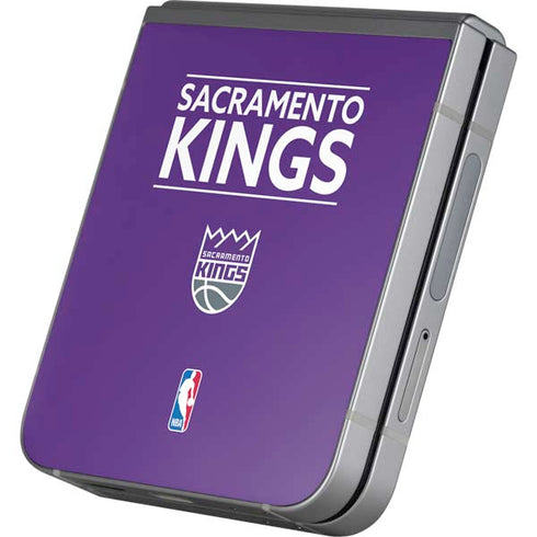NBA Sacramento Kings Standard - Purple Galaxy Z Flip6 Skin
