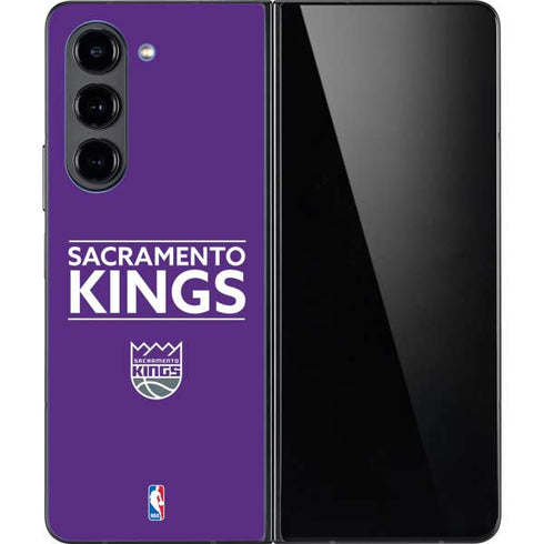 NBA Sacramento Kings Standard - Purple Galaxy Z Fold5 5G Skin