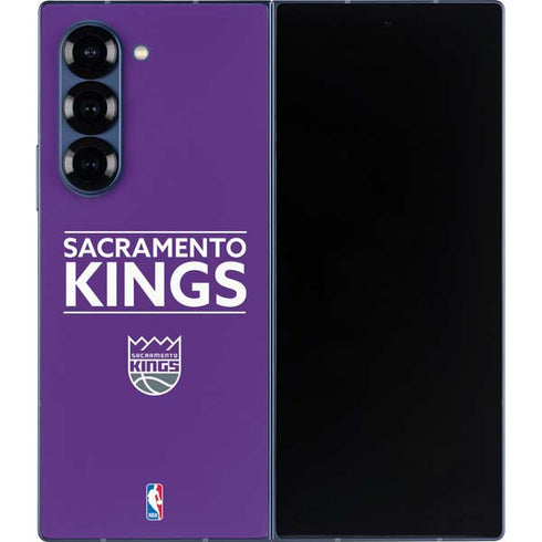 NBA Sacramento Kings Standard - Purple Galaxy Z Fold6 Skin