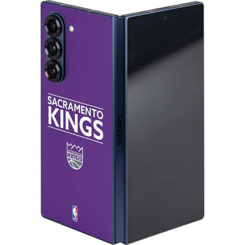 NBA Sacramento Kings Standard - Purple Galaxy Z Fold6 Skin