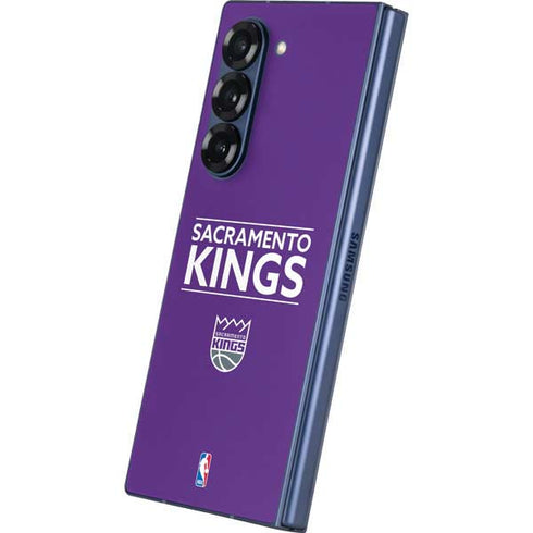 NBA Sacramento Kings Standard - Purple Galaxy Z Fold6 Skin