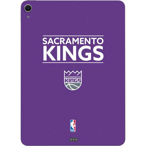 NBA Sacramento Kings Standard - Purple Apple iPad Air Skin