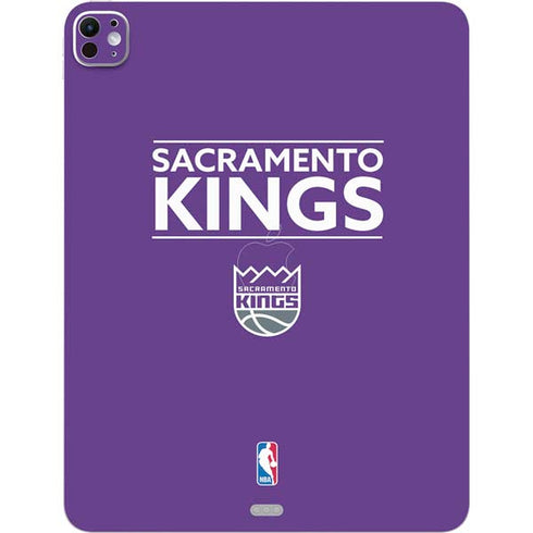 NBA Sacramento Kings Standard - Purple iPad Pro 13in M4 (2024) Skin