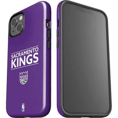 NBA Sacramento Kings Standard - Purple iPhone 15 Impact Case