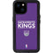 NBA Sacramento Kings Standard - Purple iPhone 15 Plus Waterproof Case