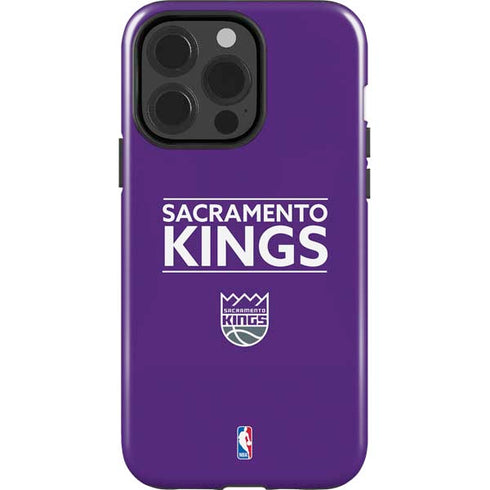 NBA Sacramento Kings Standard - Purple iPhone 15 Pro Impact Case
