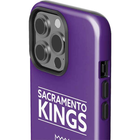 NBA Sacramento Kings Standard - Purple iPhone 15 Pro Impact Case