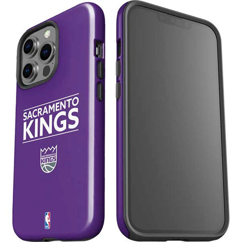 NBA Sacramento Kings Standard - Purple iPhone 15 Pro Impact Case