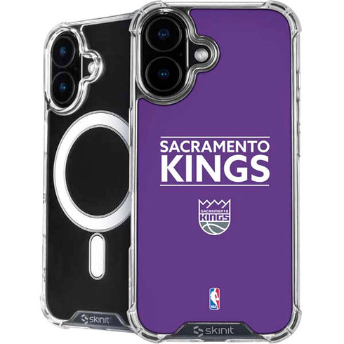 NBA Sacramento Kings Standard - Purple iPhone 16 Plus MagSafe Case