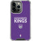 NBA Sacramento Kings Standard - Purple iPhone 16 Pro Max Clear Case