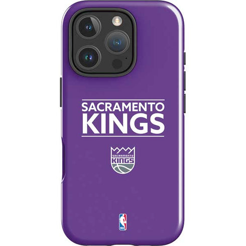 NBA Sacramento Kings Standard - Purple iPhone 16 Pro Max Impact Case