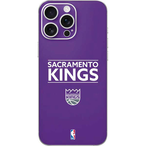 NBA Sacramento Kings Standard - Purple iPhone 16 Pro Max Skin