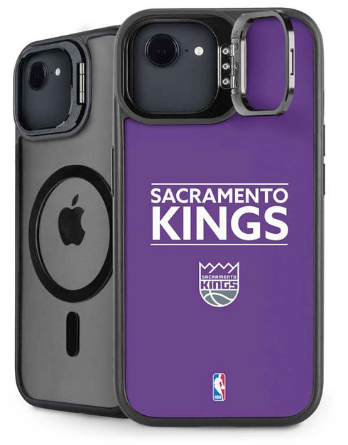 NBA Sacramento Kings Standard - Purple iPhone 16e Kickstand Case