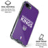 NBA Sacramento Kings Standard - Purple iPhone 16e Clear Case