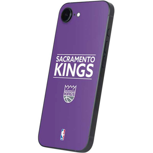 NBA Sacramento Kings Standard - Purple iPhone 16e Skin