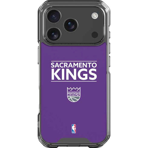 NBA Sacramento Kings Standard - Purple iPhone 18 Pro Clear Case